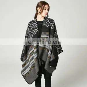 The New Color Shawl Worn Lady Traveling Cloak And Scarf thumbnail-1