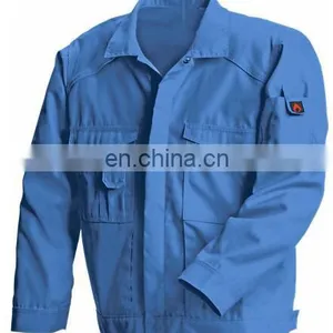 Supply OEM Workwear 100%cotton Safety Flame Resistant Working Garments thumbnail-2