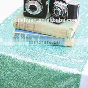 Elegant Shiny Sequins Custom Table Runner thumbnail-1
