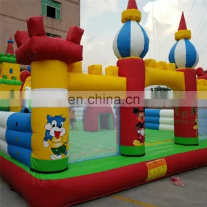Latest Finished Colorful Cartoon Amusement Park Equipment, Kids Amusement Playground for Sale thumbnail-3