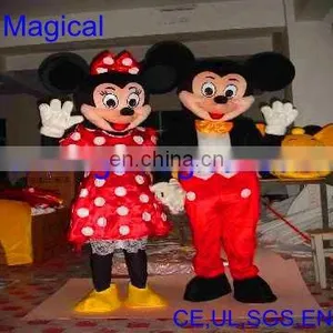 Funny Cute Mickey and Minne Mouse Mascot Costume Cartoons/ Cartoon Costume thumbnail-1