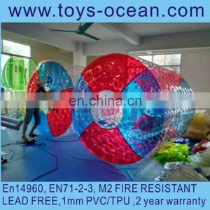 Clear Inflatable Water Roller,water Walking Rollers,inflatable Roller Ball thumbnail-1