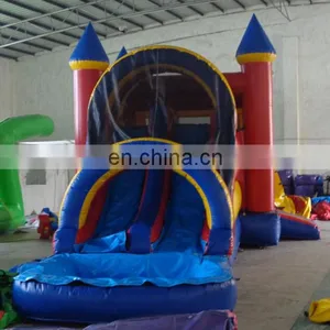 2017 HOT New Product Modular 2 Piece Wet/Dry Inflatable Castle Combo thumbnail-3