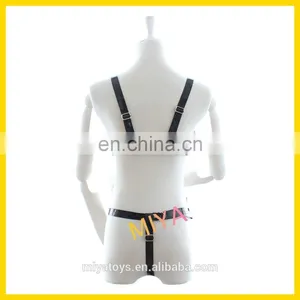 Valentine Manhood Gift Full Body Bondage Chastity Harness thumbnail-2