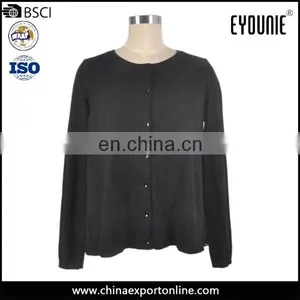 Cardigan 2016 Women Nighty Neck Designs Korean Sweater thumbnail-1