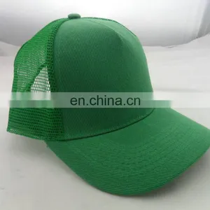 Short Bill Foam Plain Gorra Trucker Cap Mesh Hat thumbnail-1