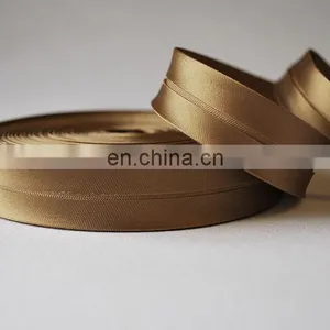 Bias Binding Satin Ribbon Toffee thumbnail-1
