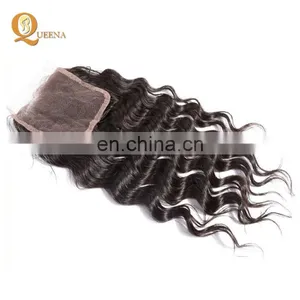 Human Hair Weave Bundles Virgin Brazilian Remy Hair Top Closure Grade 8a Curly Virgin Hair With Closure thumbnail-5