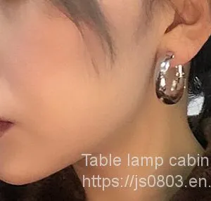Ins Minimalist Style Ultra Light, Bright, Rough and Round Earring Earrings thumbnail-1