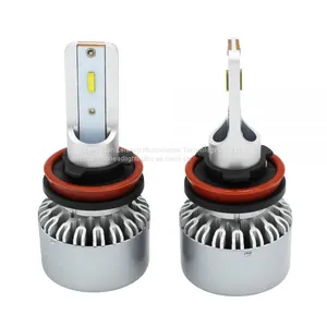 H11/H8/H9 LED Headlight Bulbs Conversion Kit, DOT Approved, Canbus CSP Chips Low Beam/Fog Light Bulb- 6000LM 6000K Xenon White thumbnail-4