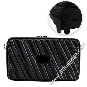 Customized Logo Fashion Waterproof ABS PC Mini Travel Storage Bag Small Women Beauty Travel Make Up Luggage Case thumbnail-4