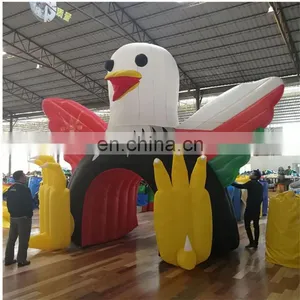 Beautiful Inflatable Rainbow Arch Attractive Blow Up Entrance Arch For Party Decoration thumbnail-6