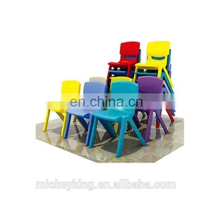 Kindergarten Furniture Baby Kids Study Plastic Table Desk and Chair thumbnail-7