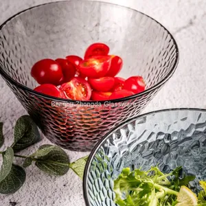 Wholesale Clear Colored Food Glass Bowls With Factory Price thumbnail-4
