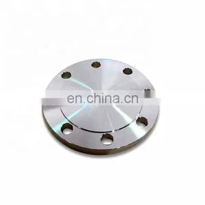 Jis Standard Jis 10k 80a 8 Inches Stainless Steel Blind Flange With Threaded Hole thumbnail-4