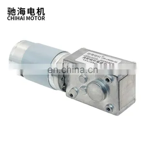 ChiHai Motor CHW-GW4058-555S DC12V 24V High Torque Low Speed Worm Gear Motor for Curtain Vending Advertisement Machine thumbnail-6