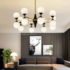 Simple Modern Led Restaurant Chandelier Chandelier, Living RoomLed Chandelier Business Light Study Living Room Office thumbnail-4