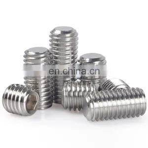 Stainless Steel DIN913 Hex Socket Head m7 Grub Set Screw With Cone Point thumbnail-5