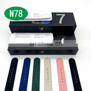 Smartwatch Series 7 Smart Watch N78 Watch Heart Rate Monitor Blood Pressure Smart Fitness Tracker Bracelet Smart Watch N78 thumbnail-1
