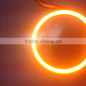 60mm-140mm COB Led Angel Eyes, Universal Led Halo Rings for All Cars, Angel Eye Kits thumbnail-5