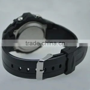 Minimalist Sport Digital Plastic Watch With PU Band thumbnail-3