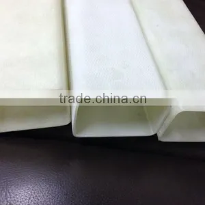 Roll Wrapped White Glass Composite Square/rectangular Tubing Tube thumbnail-1