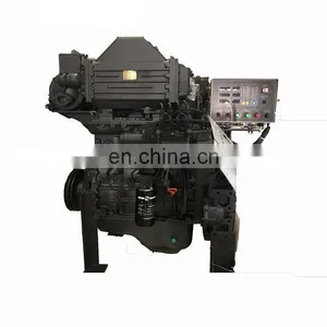 Hot Sale 4 Cylinder SDEC Generator SC4H100CA2 66KW 1500RPM Marine Engine for Boat thumbnail-1