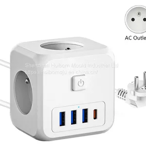 European and German Standard Plug Boards, Rubik's Cube Wall Plug Boards, European Standard Sockets, French Standard Plug Boards, Russian Plug Boards, and Wall Plugs With Wires thumbnail-1