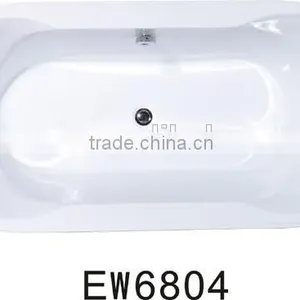 Acrylic Shallow Freestanding Bathtub thumbnail-3