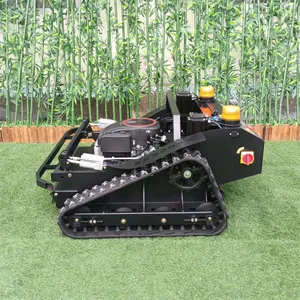 Remote Control Lawn Mower, China Remote Mower for Hills Price, Remote Control Bank Mower for Sale thumbnail-1