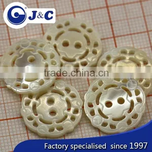 Bespoke Shape Trocas Shell Buttons for Woman Dress thumbnail-2