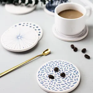 Japanese Style Diatomite Mat Water Absorbent & Heat Insulating Stone Coaster thumbnail-4