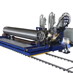 Servo-Driven Structured Wall Pipe Machine With Customizable Profile Molds thumbnail-1