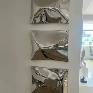 Modern Apartment Decoration316 Stainless SteelMetal Wall Hanging thumbnail-4