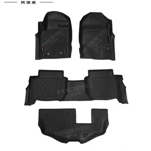 Use for FORD EVEREST Odorles 3D Auto Carpet Car Floor Mat Luxury Carpet Easy to Clean Anti-slip Makers Custom All Weather Zero Formaldehyde Waterproof thumbnail-1