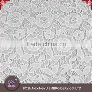 Fashion Promotional Custom New Wedding Net Dress Materials Embroidery Designs Fabric by the Yard thumbnail-1