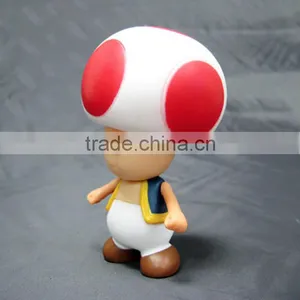 2016 Japan Super Mario Toadette Cartoon Vinyl Toy thumbnail-1