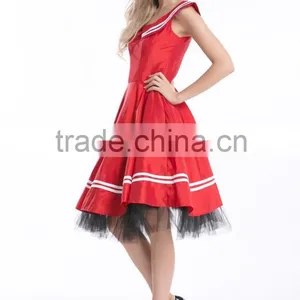 Bestdress Audrey Vintage Black 1950's Swing Wholesale Rockabilly thumbnail-3