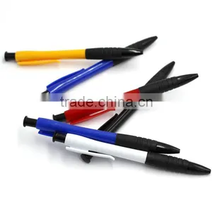 Economical Colorful Plastic Ball Pen for Advertising thumbnail-2