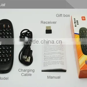 46 Keys C120 Wireless Air Mouse With Keyboard for Smart tv thumbnail-5