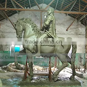 Bronze Casting Metal Knight Sculpture Statue thumbnail-2