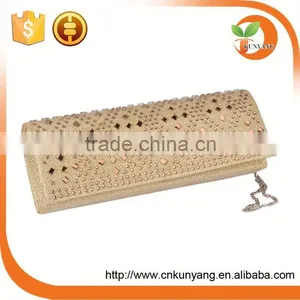 Wholale China New Products Party Bags for Women New Digns Evening Bags Women Gold Clutch Bags thumbnail-1