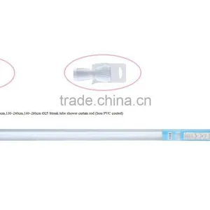Shower Curtain Pole Stainless Steel Shower Rod SS304 Shower Curtain (8023-1) thumbnail-4