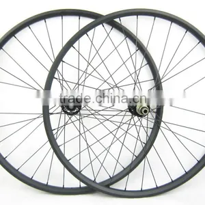 27.5inch Clincher Carbon Wheelset 28 Holes Clincher Mtb Rim thumbnail-1