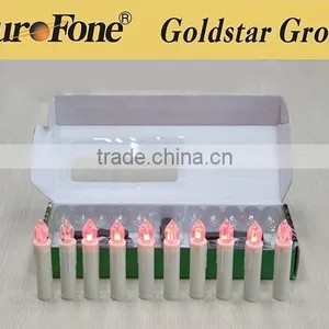 Led Moving Flameless Candle Christmas Tree Led Candle Light With Clip thumbnail-4