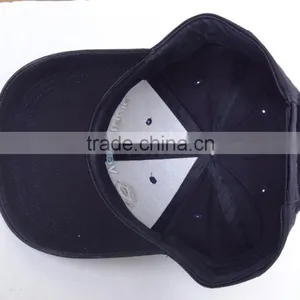 Customized Six Panel Promotional Dark Blue Cotton Baseball Hat From China thumbnail-2