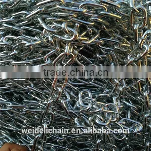 High Quality Electro Galvanized Ordinary Mild Steel Link Chain thumbnail-1