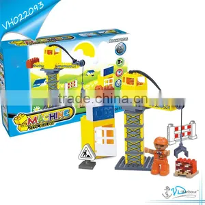 DIY Kids Plastic Construction Toy Building Blcoks Set thumbnail-1