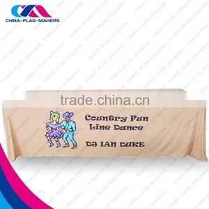 Custom Logo Design Hotel Promotion Garden Table Desk Cover thumbnail-3