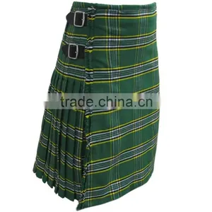 Scottish Irish National Men's Casual Tartan Kilt Made Of Fine Quality Tartan thumbnail-2